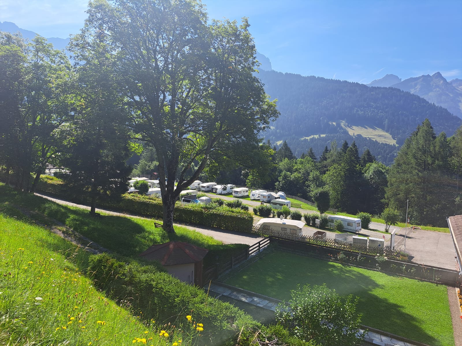 Le camping de Gryon, tel qu'il existe actuellement, devrait disparaître